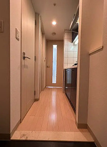 ミュプレ北浜の玄関