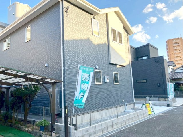 北九州市小倉南区津田新町1丁目　2期1号棟の外観|綺麗な新築住宅で、心地よい新生活をスタートしていただけます！