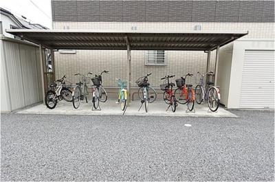 【その他共用部分】 | グレイス コート 若草 | 駐輪場