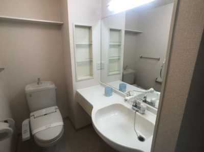 【洗面所】 | グリーンヒルズ Ａ | 洗面所