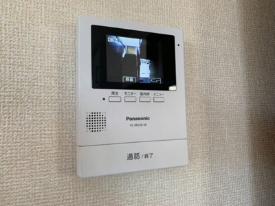 【セキュリティ】 | ヴェルデ･ナチュール Ａ | 録画機能付カラーモニターインターホン