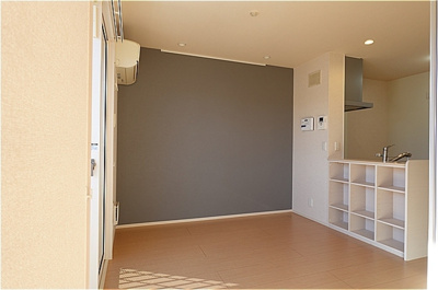 【居間・リビング】 | ステラ コート若草 Ａ | ＬＤＫ