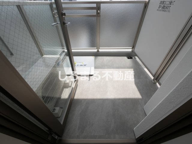 セレニテ日本橋エクラのバルコニー