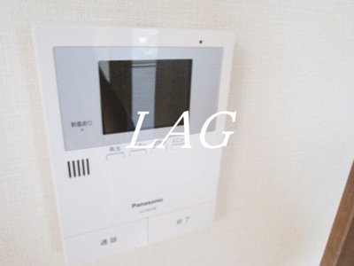 【セキュリティ】 | ウエルストン国立 | モニター付きインターフォンです。