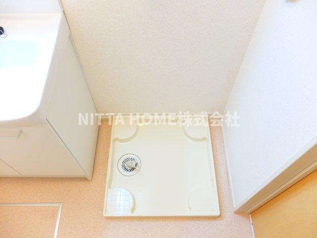 丹波市柏原町南多田のアパートの設備|室内洗濯機置き場も完備○