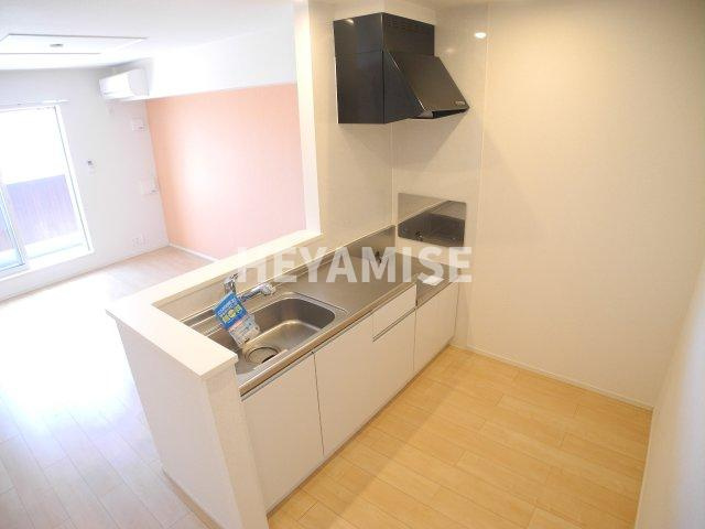 エバー　グリーンのキッチン|※室内画像は類似物件のもの