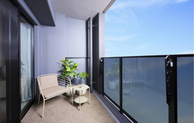 【バルコニー】 | グランフォーレプライム千早 | 日当たりの良いバルコニーです！