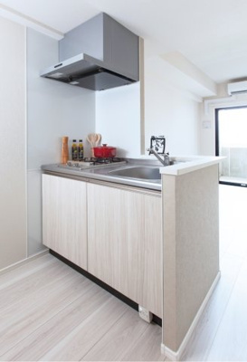 【キッチン】 | グランフォーレプライム千早 | シンプルな清潔感のあるキッチンです！