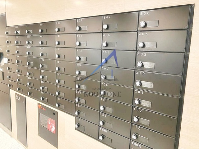 アネシア生田月見台のその他共用部分|集合ポストです。