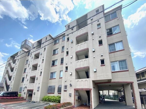 宝本宮ハイツの外観|外観もきれいです