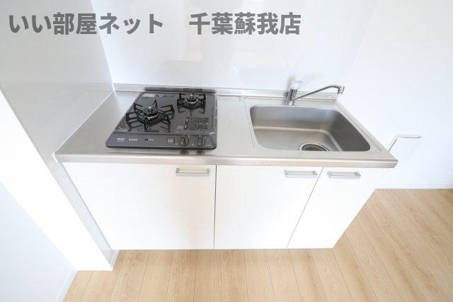 AJ千葉寺003のキッチン|キッチンでお料理をお楽しみください