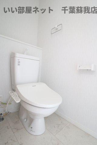AJ千葉寺003のトイレ|シンプルで使いやすいトイレです