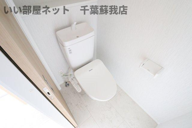 AJ千葉寺003のトイレ|清潔感のあるトイレです