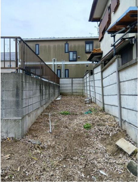 野田市山崎　売地　55坪の外観