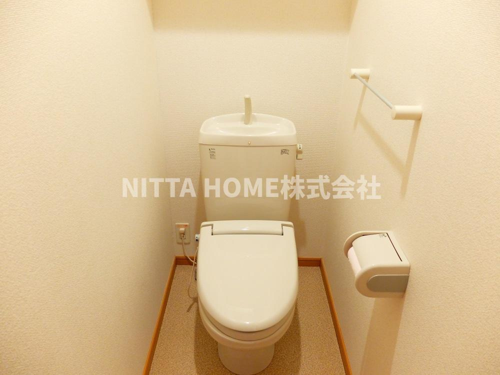 フラワーヒルズＢのトイレ|清潔感のあるトイレです！！