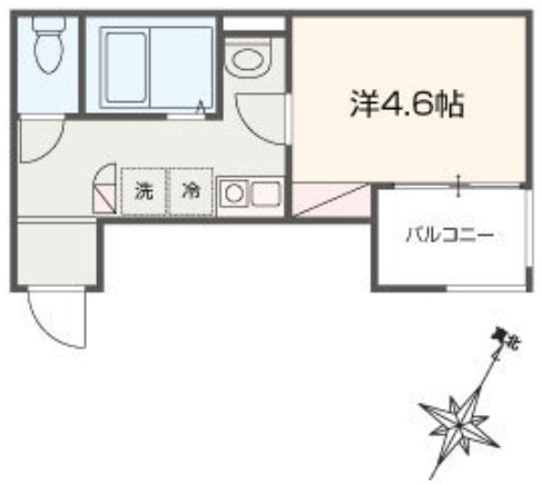 モモハウス東村山の間取り