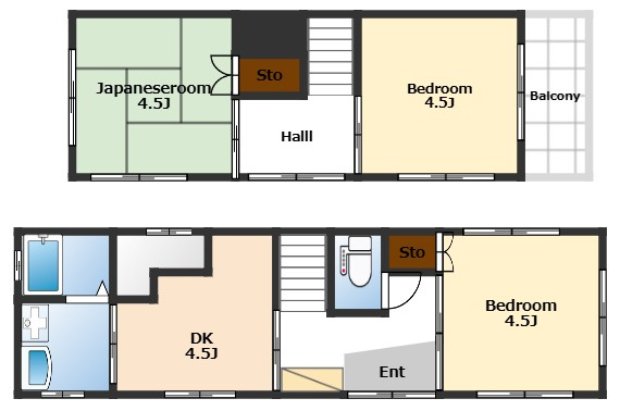 本郷町木村様戸建ての間取り
