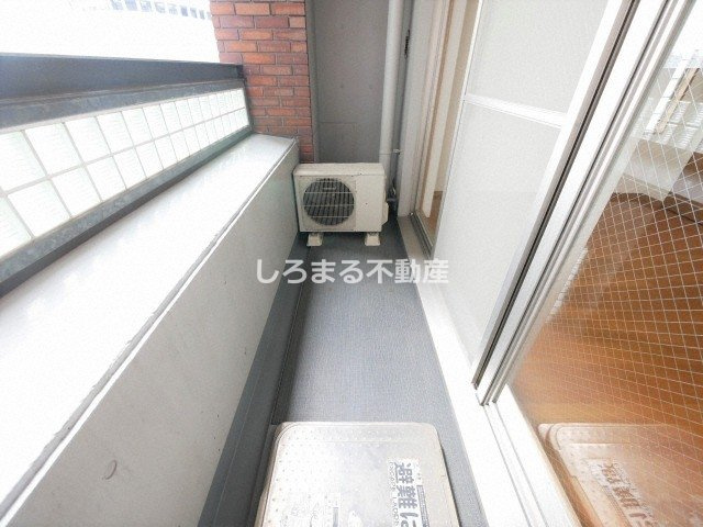 ISM中之島レジデンスのバルコニー