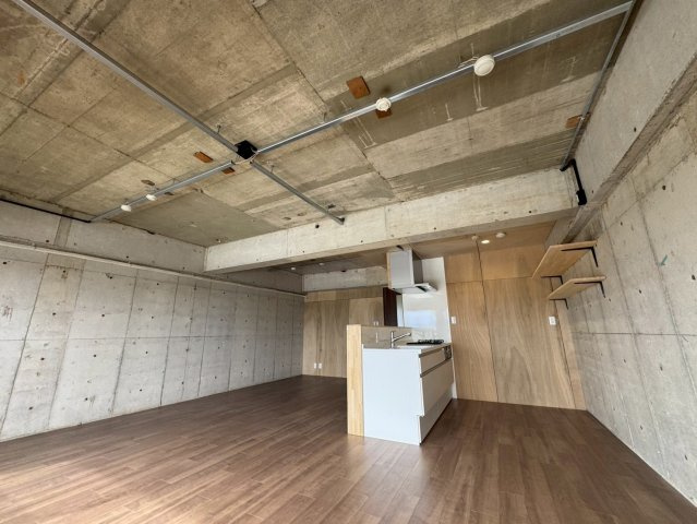 －三丁目不動産-　本庄スカイハイツB棟4階　EV付　内工事の独立洗面台