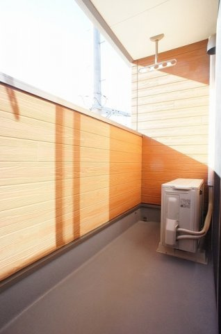 サニーガーデンⅤのバルコニー