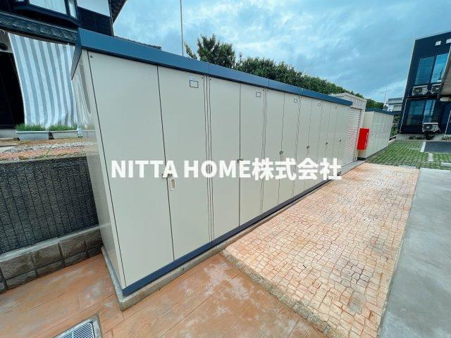 リベルラコッコＢのその他共用部分|外部トランクは無料で使用OK◎