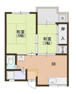【間取り】 | 近江八幡ドリームマンション　B棟