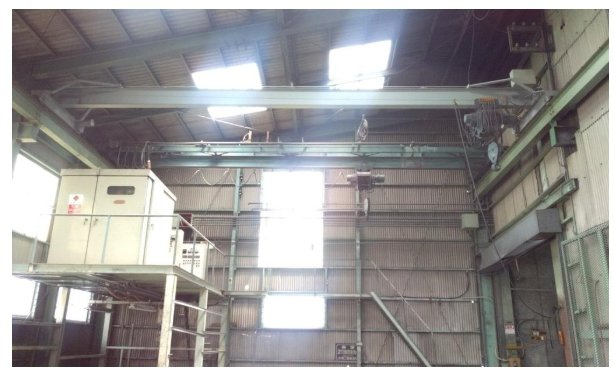 ⼤阪市此花区常吉2丁⽬貸⼯場倉庫事務所の内装