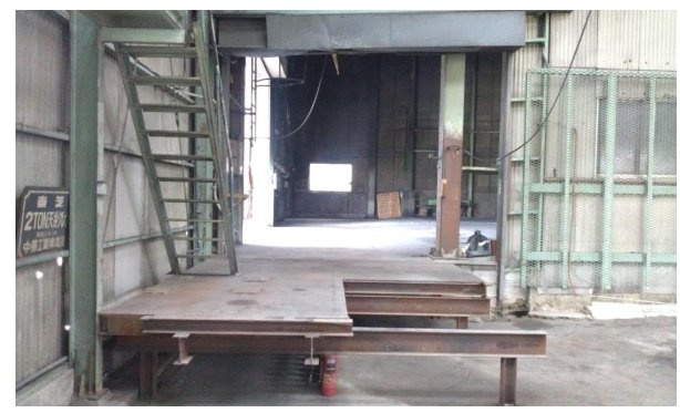 ⼤阪市此花区常吉2丁⽬貸⼯場倉庫事務所の内装