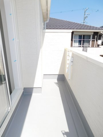 津島市宮川町２丁目の新築一戸建のバルコニー|◇バルコニー◇　　南面で陽当り良好なワイドバルコニー♪
