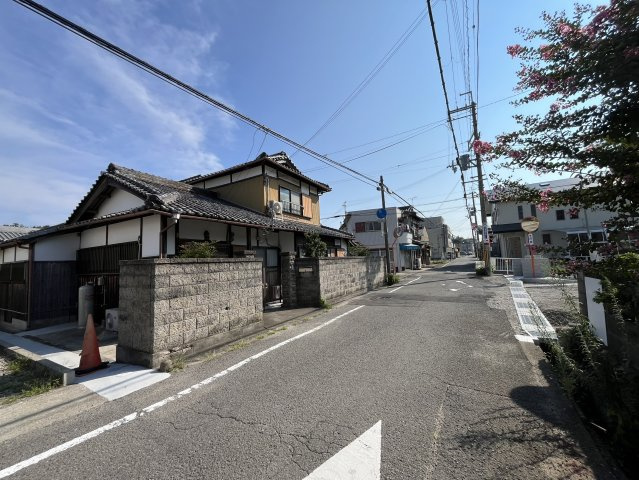 泉南郡岬町淡輪戸建の前面道路含む現地写真