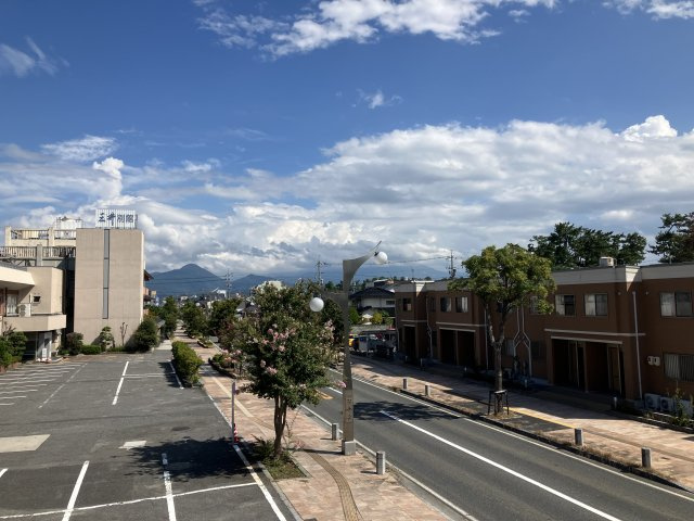 米子市皆生温泉3丁目　中古戸建の展望|雲がなければ大山が見えます