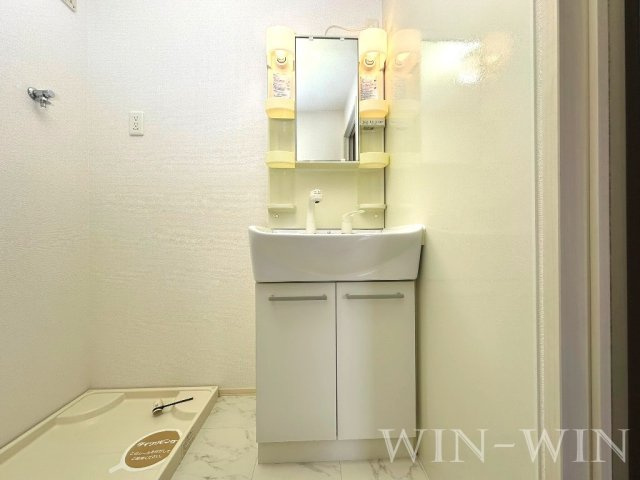 グラズヘイムの独立洗面台