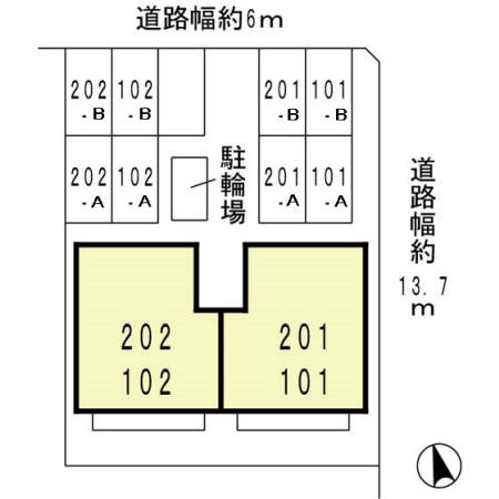フォレスト21の区画図