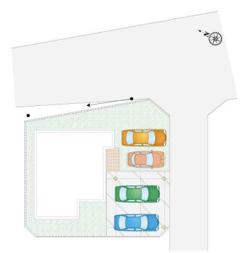 【区画図】 | 久喜市栗橋北1丁目　新築戸建　全1棟　1号棟