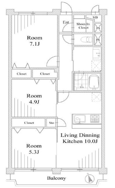 西東京市谷戸町２丁目の中古マンション