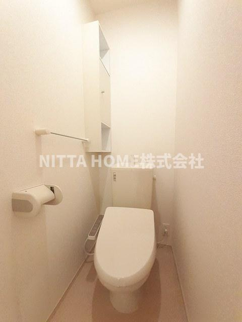 セルサス．Ｄのトイレ|トイレはウォシュレットが付いています＊