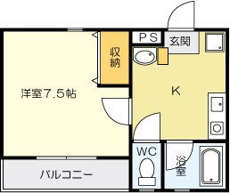 【間取り】 | かでんハイツ