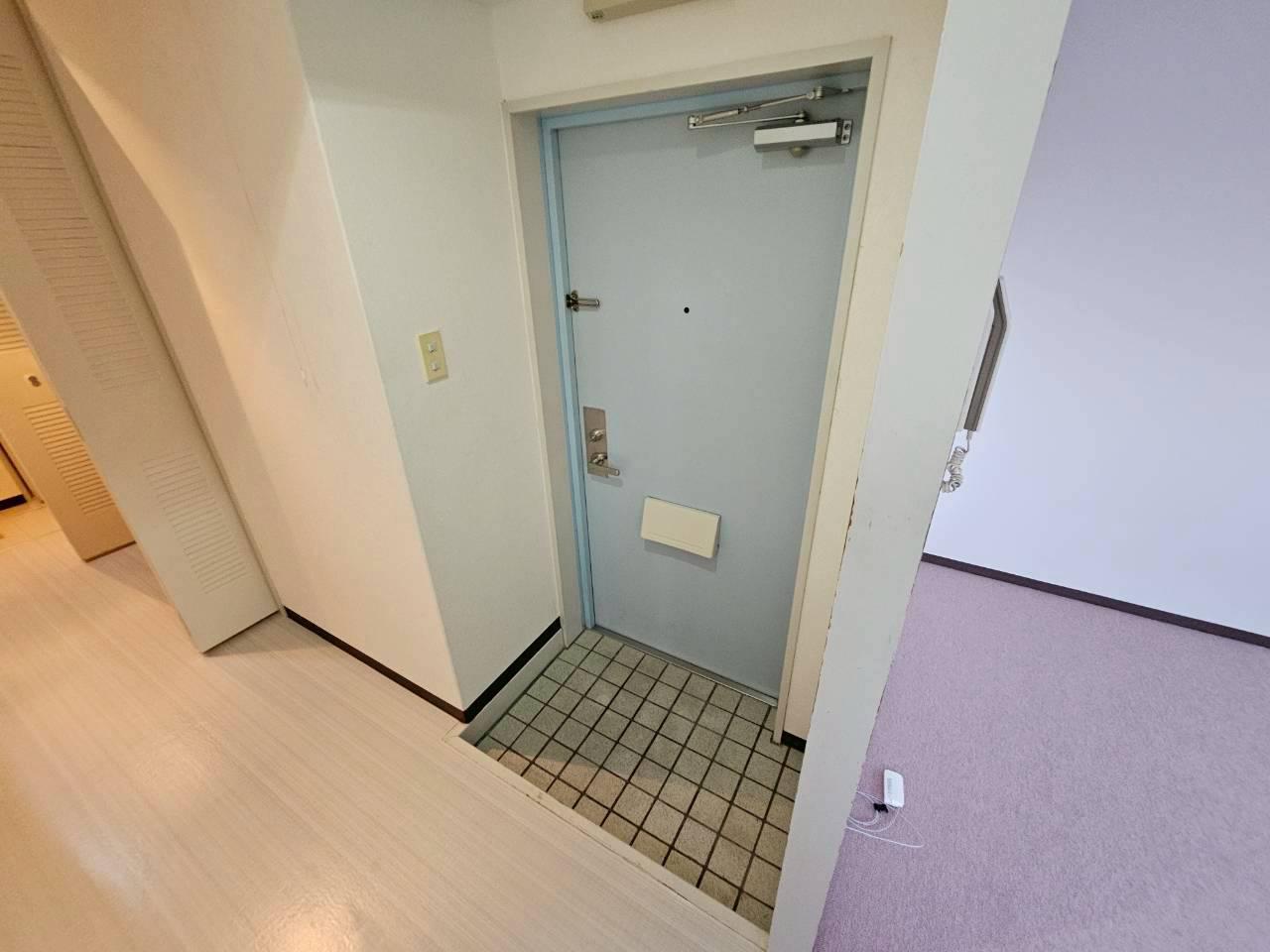 ジョイ福住マンションの玄関