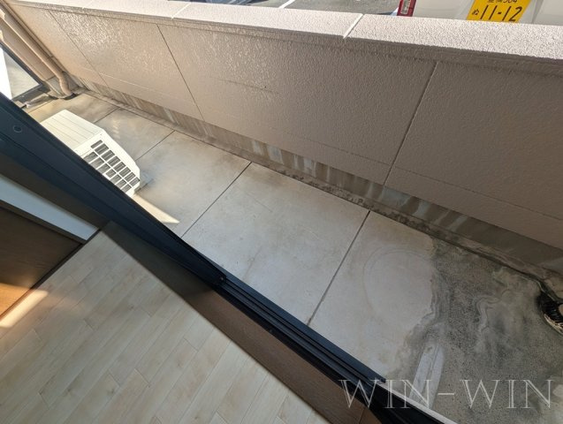 プレステージ井原のバルコニー