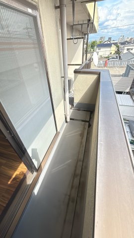 フラワーハイツのバルコニー