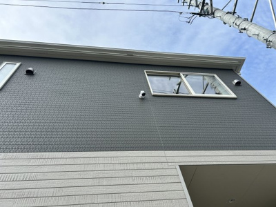 【外観】 | 唐船建売１号地 | セキュリティ安心な防犯カメラが付いております！