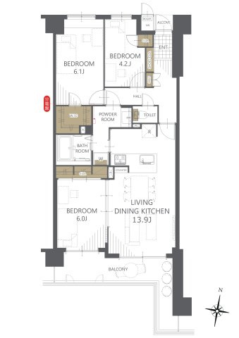 【間取り】和泉中央パーク・ホームズ 