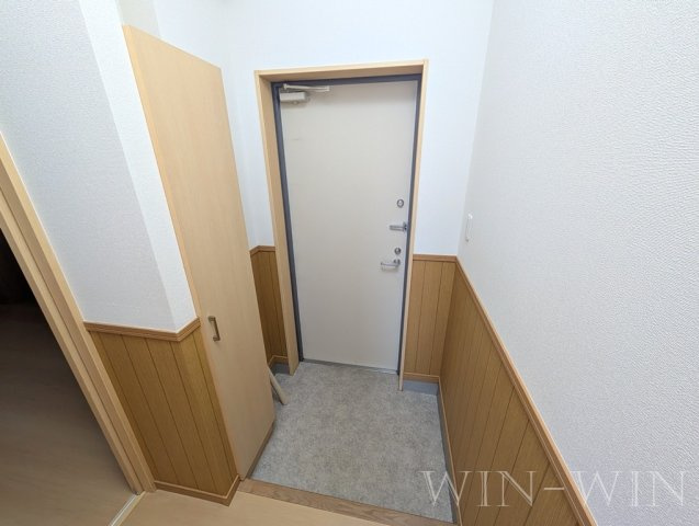 ライフパークユニゾンの玄関