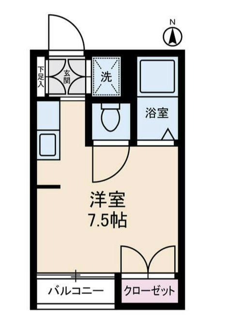 ダイヤモンドレジデンス幡ヶ谷の間取り