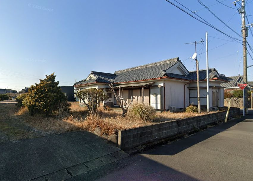 都城市志比田町の売地の外観