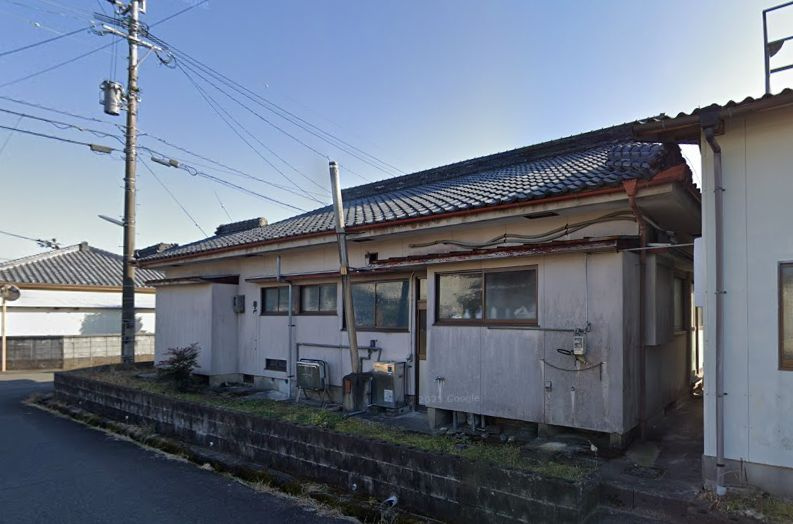 都城市志比田町の売地の外観