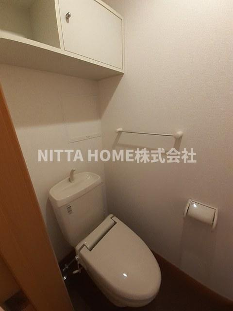 グラシアスのトイレ|暖房便座もあります♪