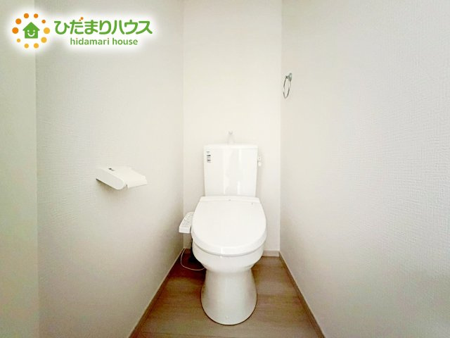 【トイレ】 | 水戸市東台1期　新築戸建　2号棟 | 温水洗浄便座ついてます(^^♪