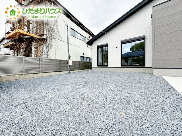 【庭】 | 水戸市東台1期　新築戸建　4号棟 | お庭付物件になります！お庭遊びや、プールなどお子様も大喜び(^^)