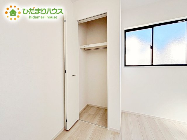 【収納】 | 水戸市東台1期　新築戸建　4号棟 | クローゼットタイプの収納は荷物がどこにあるかすぐに見つかります！